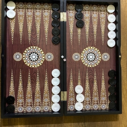 Plastik Çerçeveli Tavla